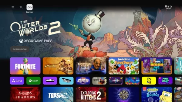 New Fire TV UI Games