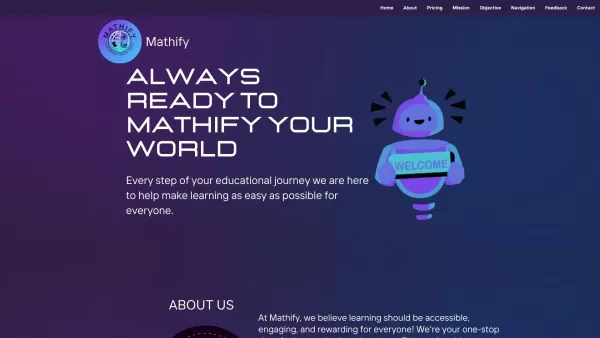 Mathify:AI Interactive Learning - XIX.AI