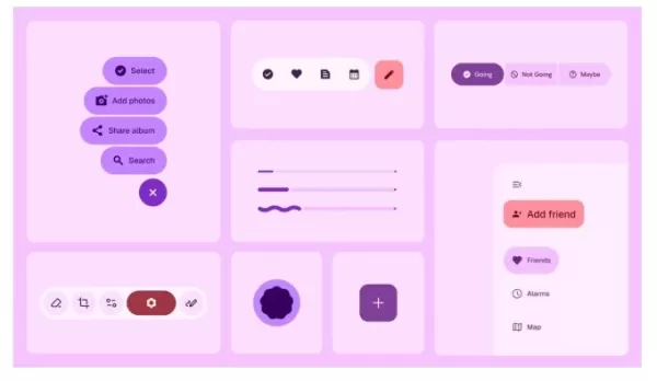 富有表现力的 Material Design 3 预览