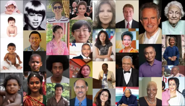 Examples from the UTKFace dataset. Source: https://susanqq.github.io/UTKFace/