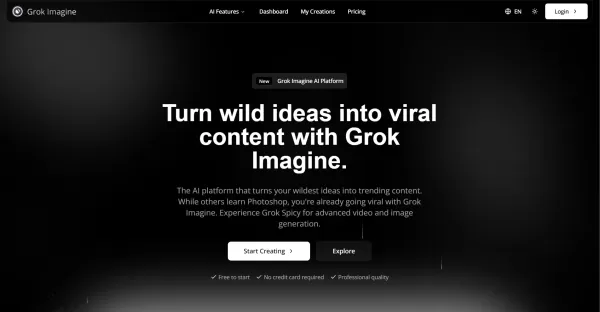 Grok imagine AI