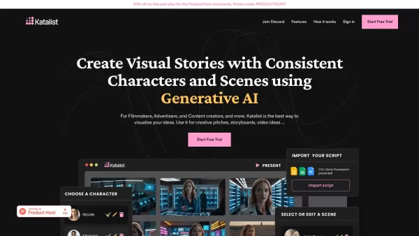 Katalist AI Storytelling Studio