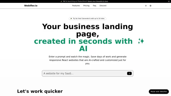 Webifier.io