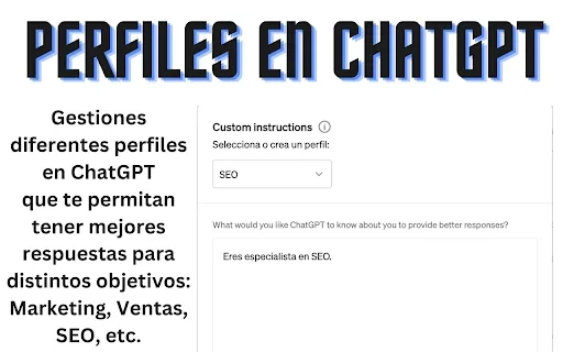 ChatGPT Custom Instructions Profile Extension - Chrome Extension