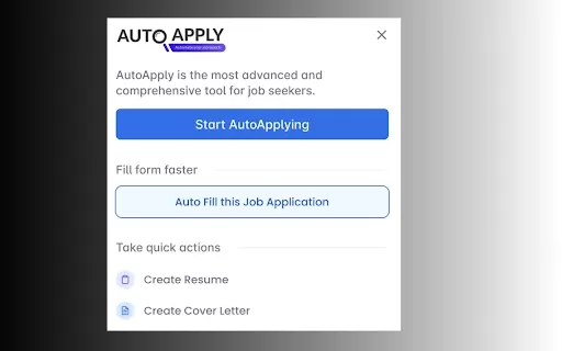 AutoApply Jobs - Chrome Extension