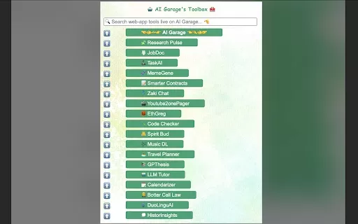 AI Garage - Chrome Extension