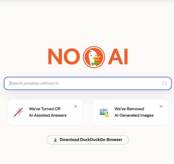 Google 在 I/O 大會上推出的 AI 驅動搜尋系統大改版，因外界擔憂其將損害開放網路及用戶控制權而引發強烈反彈。專注於隱私保護的競爭對手 DuckDuckGo 在美國的下載量與流量大幅飆升，尤其是其無 AI 搜尋頁面的流量，這主要是因為用戶正在尋求替代方案。該公司將此成長歸因於提供選擇權，並指出其同時提供 AI 與非 AI 工具。