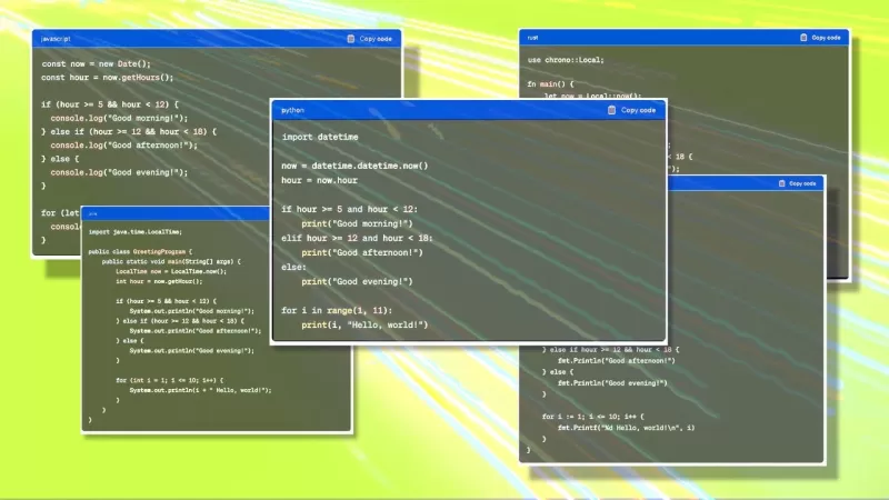 ChatGPT Generates Daily Routine in 12 Leading Programming Languages: Insights Revealed