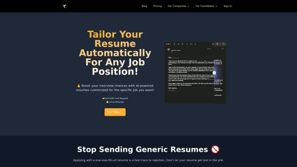 Fast Resume AI