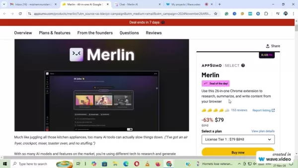 Merlin AI : un examen complet de l'extension Chrome tout-en-un