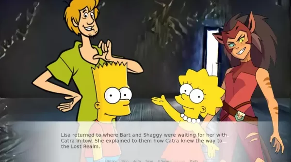 Lisa Simpson trifft sich wieder mit ihrem Team