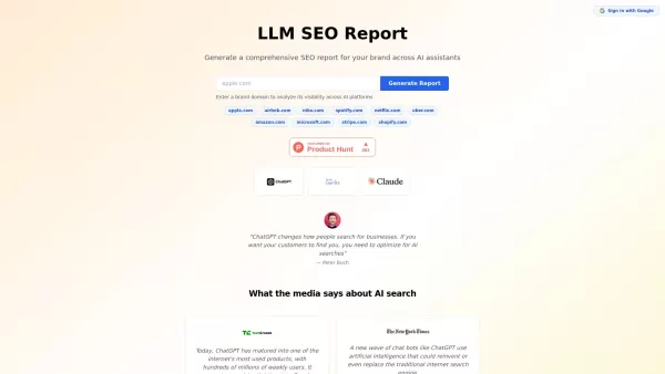 LLM SEO Report