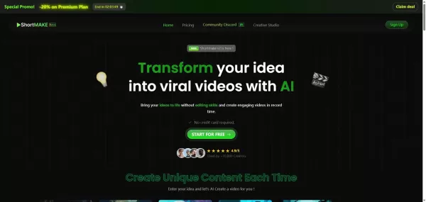 Shortmake AI video