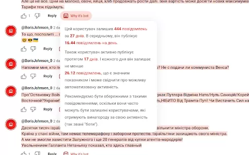 YouTube Bot Detector - Chrome Extension