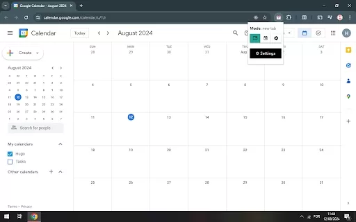 Google Calendar Event Creator - Chrome Extension