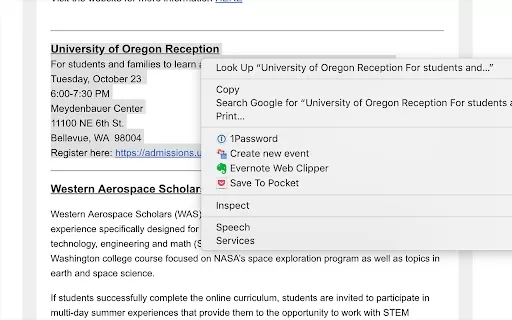 Smart Calendar Event Maker - Chrome Extension