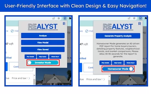 Realyst: Rental Property Calculator for Zillow - Chrome Extension