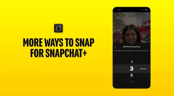 Snapchat Snap Modes Schnittstelle