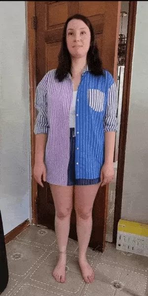 아니요, 그건 제 진짜 발이 아닙니다.