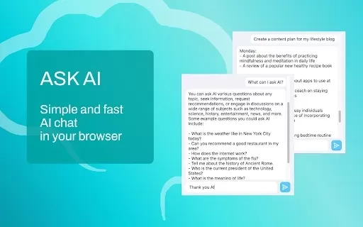 Ask AI - GPT chat
