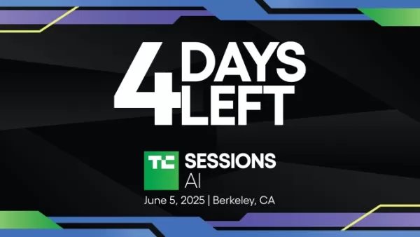 Sesiones de TechCrunch: AI, 4 días restantes en la cuenta regresiva