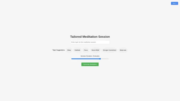 Tailored Mindfulness