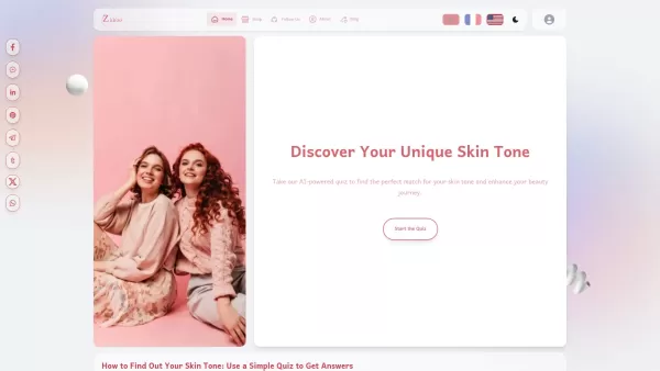 Personalized Beauty Quiz