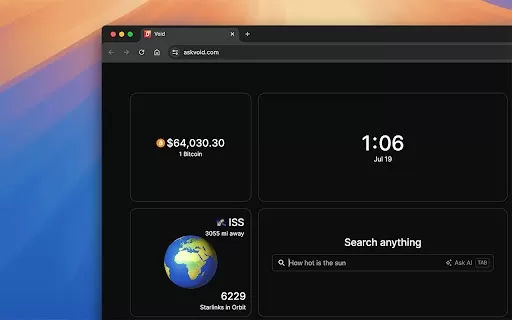 Void - Chrome Extension