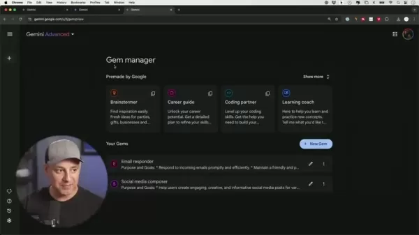 Google Gemini lança chatbots de IA personalizáveis e recursos de dados ao vivo