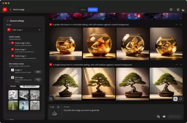 Adobe가 새로운 Firefly AI 이미지 모델과 개편된 웹 앱 공개
