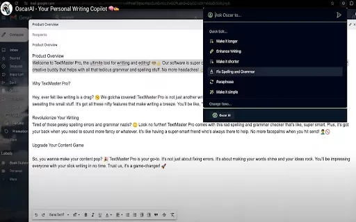 OscarAI - Chrome Extension