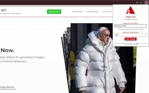 AI Image Detector by IsItAI.com