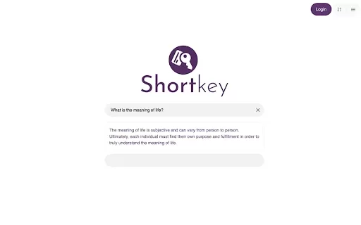 Shortkey - Chrome Extension