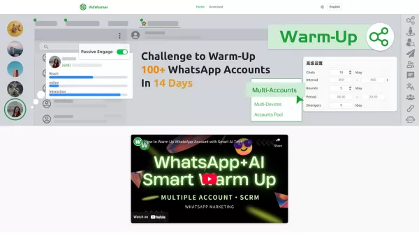 WhatsApp Warmup Tool