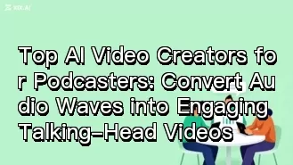 Os melhores criadores de vídeo com IA para podcasters: transforme arquivos de áudio em vídeos envolventes com apresentador