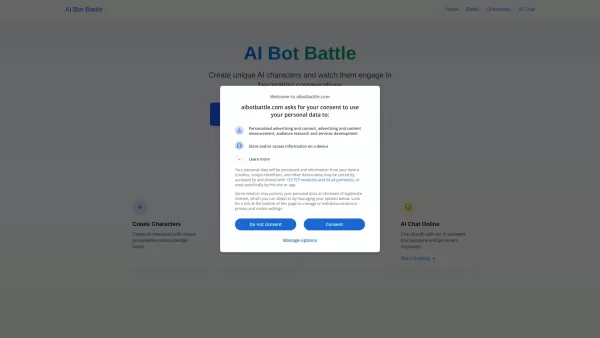 AI Bot Battle