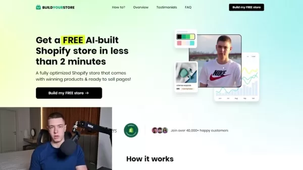 构建您的AI-Powered Shopify商店并快速启动电子商务业务!