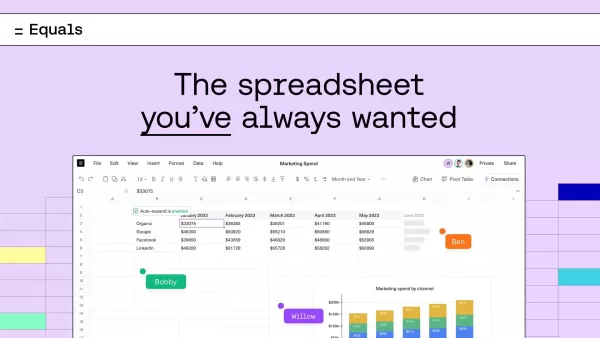 Equals: Herramienta de Hojas de Cálculo con IA Optimiza Análisis de Datos y Automatización