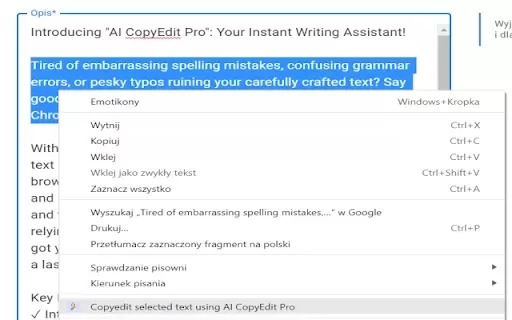 AI CopyEdit Pro