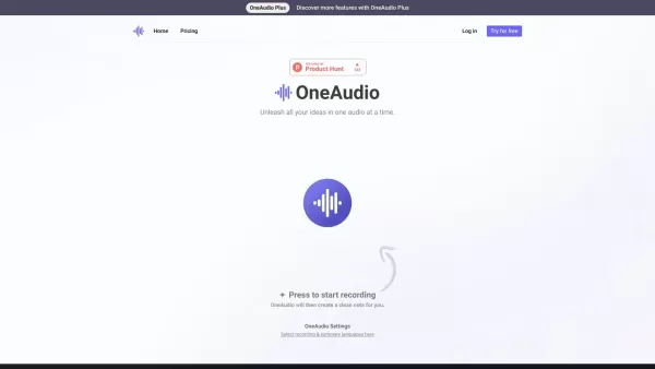 OneAudio AI