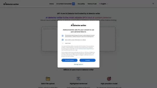 AI Detector Writer