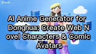 Generador de anime AI para Donghua: Crea personajes para novelas web y avatares para cómics