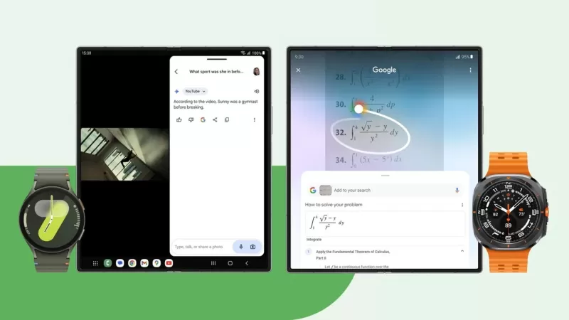Samsung -Geräte erhalten 4 Google -Updates