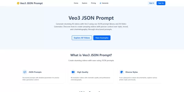 Veo3 JSON Prompt