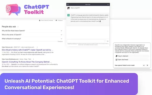ChatGPT Toolkit - Chrome Extension