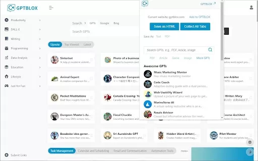 GPTBLOX - Chrome Extension