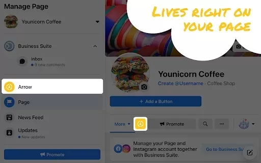 Arrow Ai: done-for-you social media posting