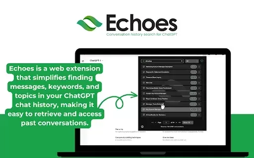 ChatGPT Conversation History Search