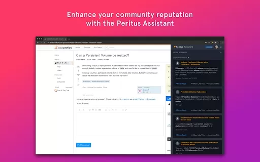 Peritus Assistant - Chrome Extension