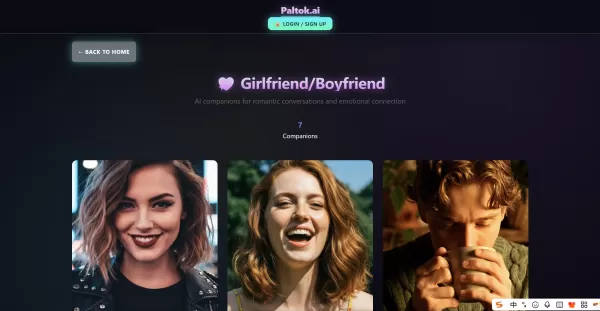 Paltok.ai AI girlfriend & boyfriend chat